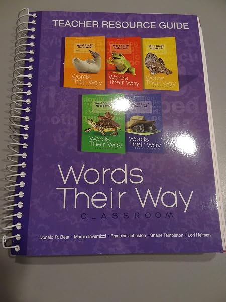 Cover of Words Their Way Classroom Teacher Resource Guide