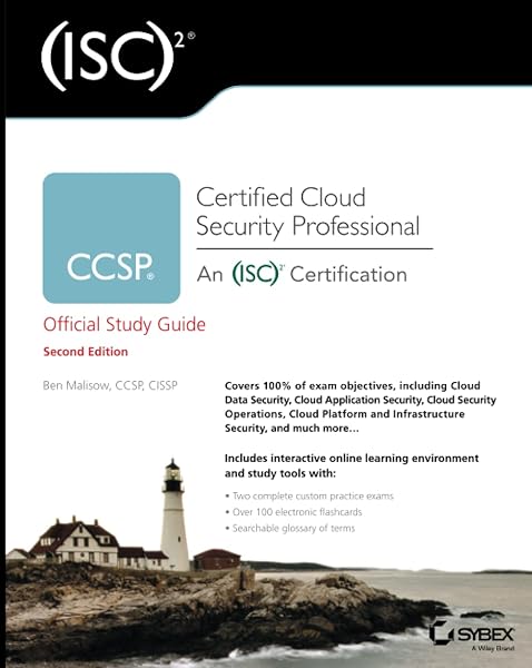 Cover of (ISC)2 CCSP Certified Cloud Security Professional Official Study Guide, 2nd Edition