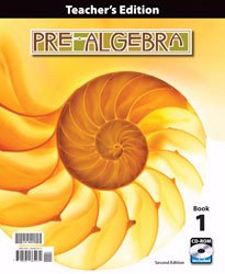 Cover of Pre Algebra Grade 8 Teacher Edition with CD 2nd Edition