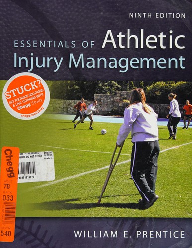Cover of Essentials of Athletic Injury Management