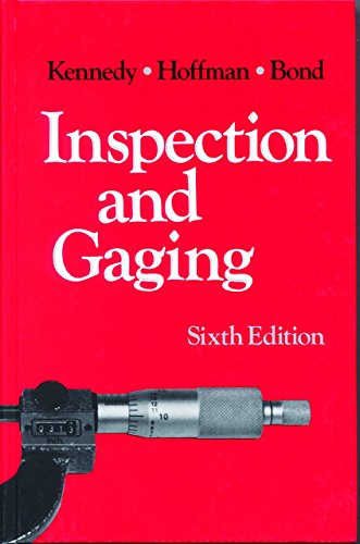 Cover of Inspection and Gaging (Volume 1)