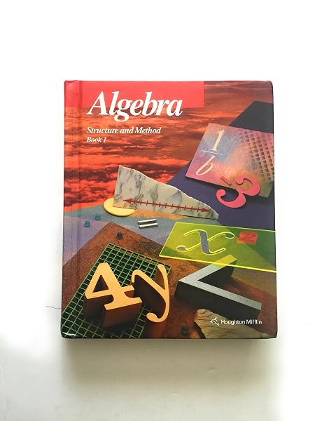 Cover of Algebra: Structure and Method, Book 1