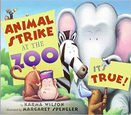 Cover of Animal Strike at the Zoo. It's True!
