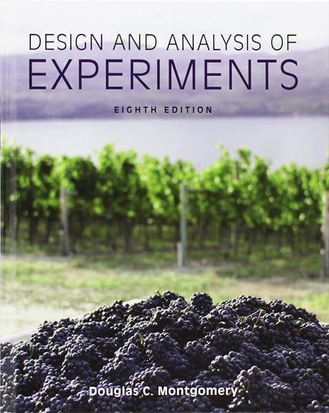 Cover of Design and Analysis of Experiments