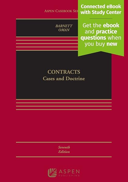 Cover of Contracts: Cases and Doctrine (Aspen Casebook)