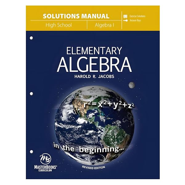 Cover of Elementary Algebra (Solutions Manual)