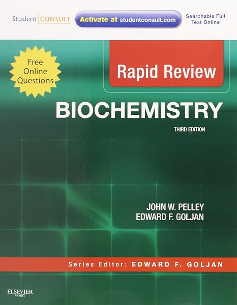 Cover of Rapid Review Biochemistry: With STUDENT CONSULT Online Access