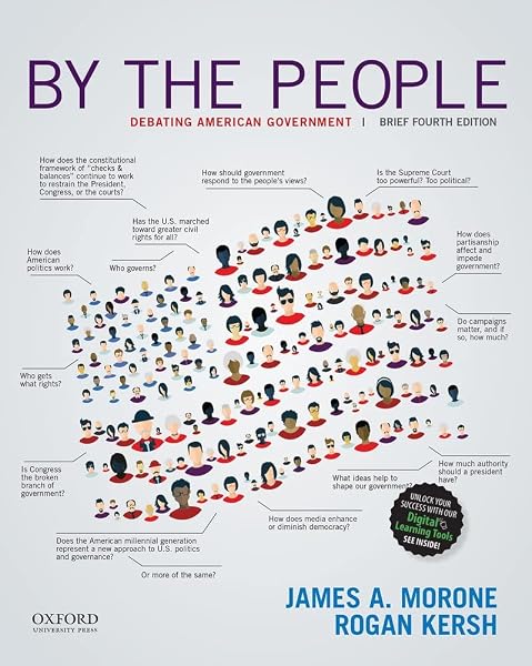 Cover of By the People: Debating American Government, Brief Edition Morone, James A. and Kersh, Rogan