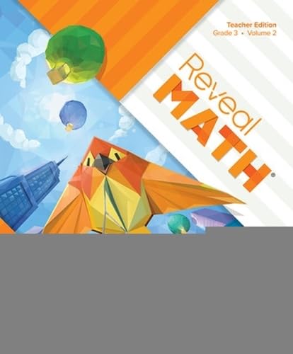 Cover of Reveal Math, Grade 3, Teacher Edition, Volume 2 (Reveal Math Elementary)