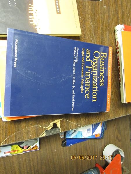 Cover of Business Organization and Finance: Legal and Economic Principles, 11th Edition