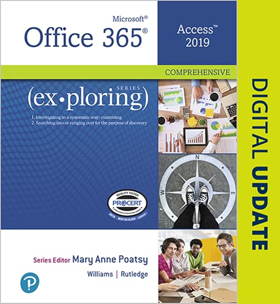 Cover of Exploring Microsoft Office Access 2019 Comprehensive