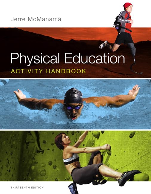 Cover of Physical Education Activity Handbook McManama, Jerre