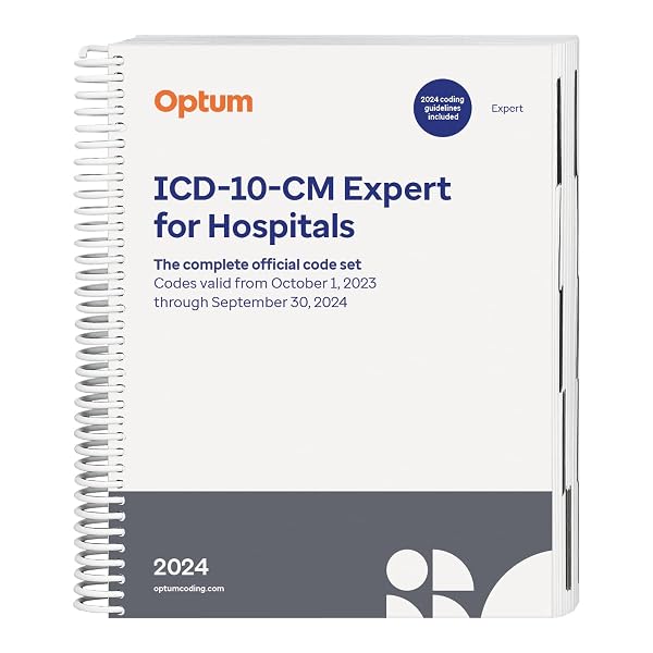 Cover of 2024 ICD-10-CM Expert for Hospitals-Spiral