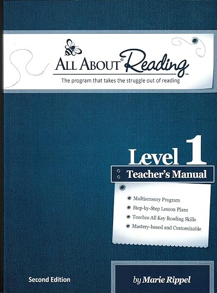 Cover of All About Reading Level 1 Teachers Manual 2nd edition