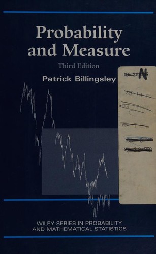 Cover of Probability and Measure
