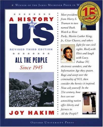 Cover of All the People: Since 1945A History of US Book 10