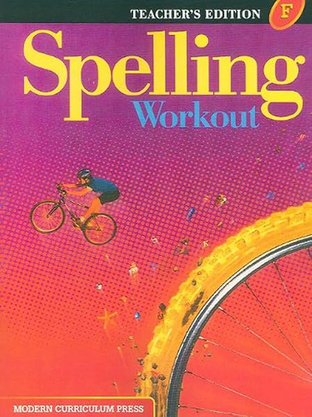 Cover of Spelling Workout: Level F, Teacher Edition