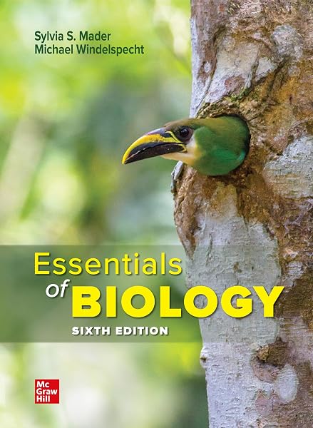Cover of Loose Leaf for Essentials of Biology Mader, Sylvia S. and Windelspecht, Michael