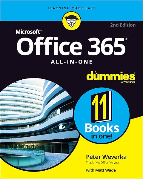Cover of Office 365 All-in-One For Dummies