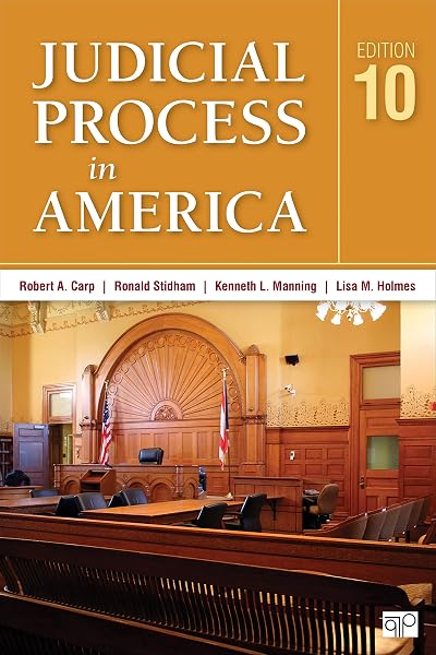 Cover of Judicial Process in America