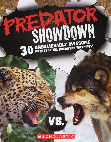 Cover of Predator Showdown. Unbelievably Awesome Predator Vs. Predator Face-offs! (Predator Showdown)