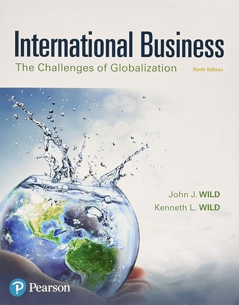 Cover of International Business: The Challenges of Globalization