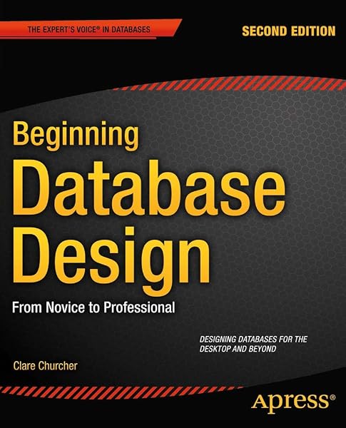 Cover of Beginning Database Design: From Novice to Professional