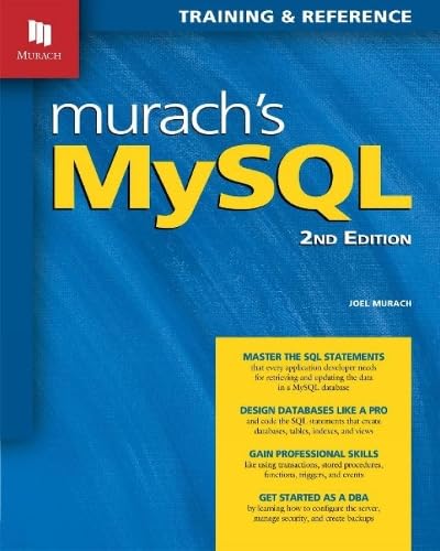Cover of Murach's MySQL: Training & Reference