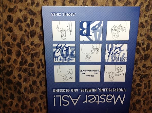 Cover of Master ASL: Fingerspelling, Numbers, And Glossing
