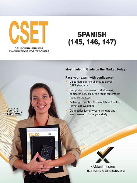 Cover of CSET Spanish (145, 146, 147)