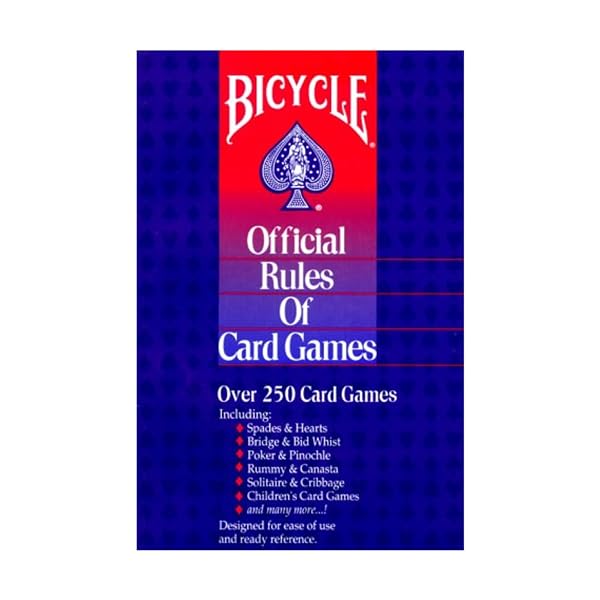 Cover of Bicycle Official Rules of Card Games