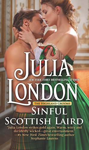 Cover of Sinful Scottish Laird: A Historical Romance Novel (The Highland Grooms, 2)