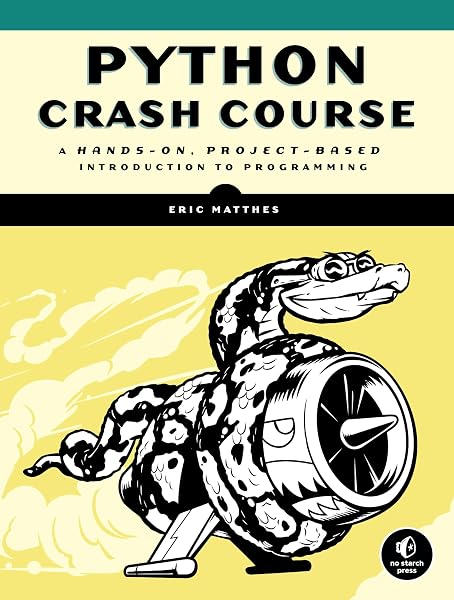 Cover of Penguin Random House Python Crash Course