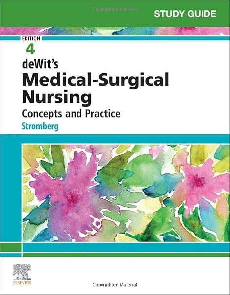 Cover of Study Guide for deWit’s Medical-Surgical Nursing: Concepts and Practice