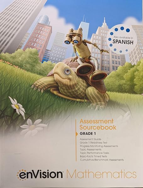 Cover of Envision Mathematics 2020 Assessment Sourcebook Grade 1, c. 2020, 9780134954028, 0134954025
