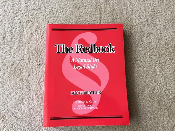 Cover of The Redbook: A Manual on Legal Style (2d Ed.)