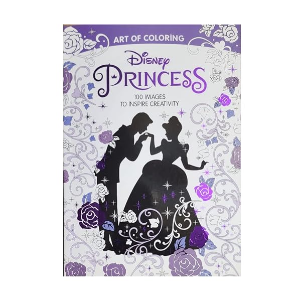 Cover of Art of Coloring: Disney Princess (Walmart Black Friday Custom Pub): 100 Images to Inspire Creativity
