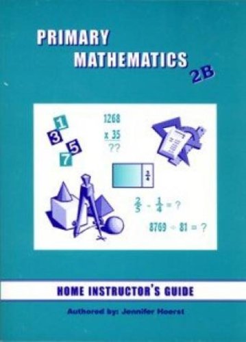 Cover of Primary Mathematics 2B Home Instructor's Guide