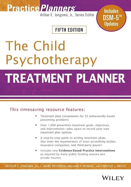 Cover of 2019 The Child Psychotherapy Treatment Planner: Includes DSM-5 Updates