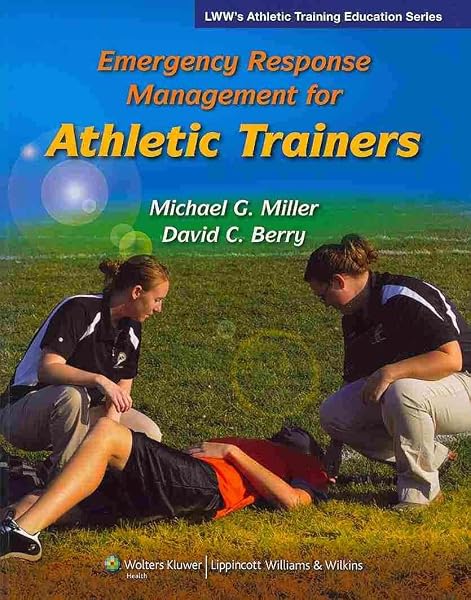Cover of Emergency Response Management for Athletic Trainers (Athletic Training Education)