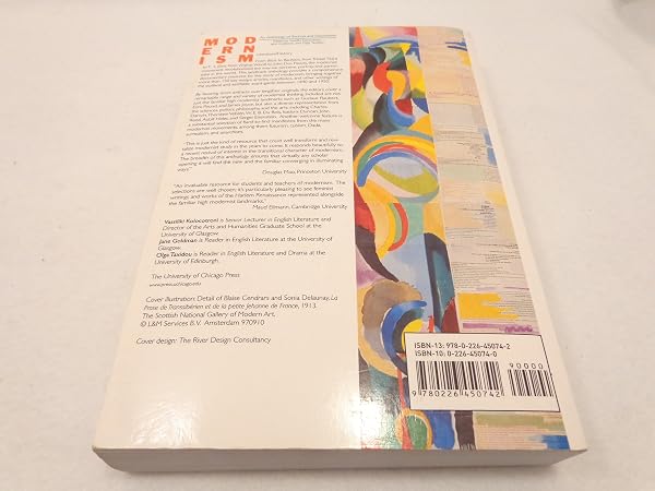 Cover of Modernism: An Anthology of Sources and Documents