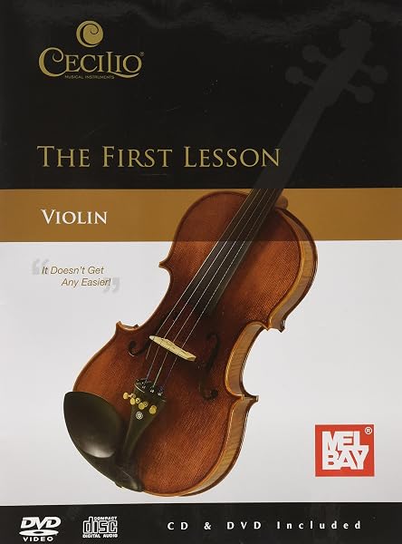 Cover of Cecilio The First Lesson Violin (with CD and DVD)