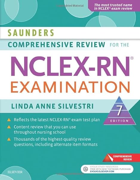 Cover of Saunders Comprehensive Review for the NCLEX-RN (Saunders Comprehensive Review for Nclex-Rn)