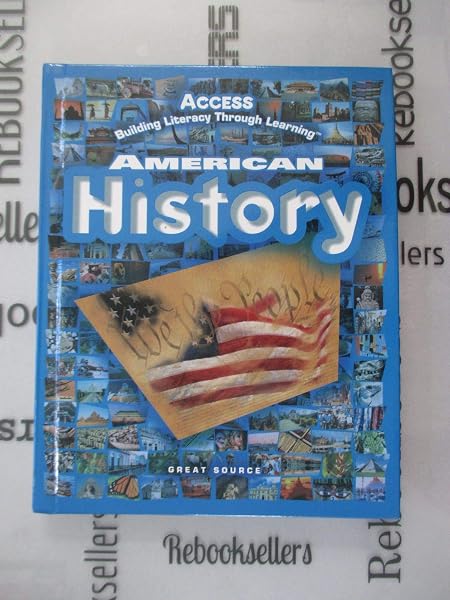 Cover of American History: Building Literacy Through Learning (Access)