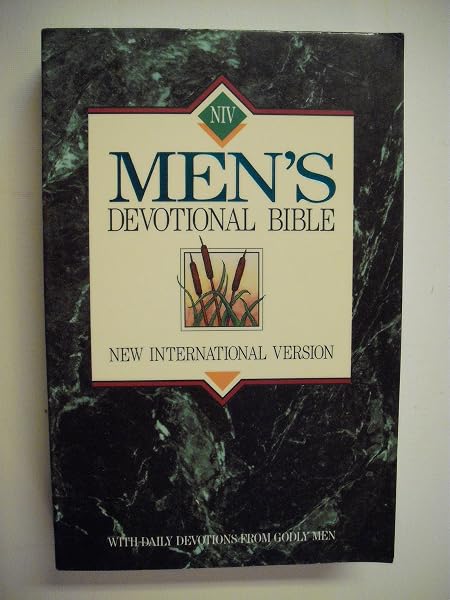 Cover of Men's Devotional Bible: New International Version Zondervan