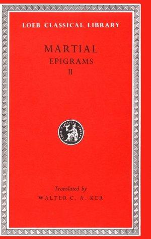 Cover of Epigrams, Volume II: Books 6–10