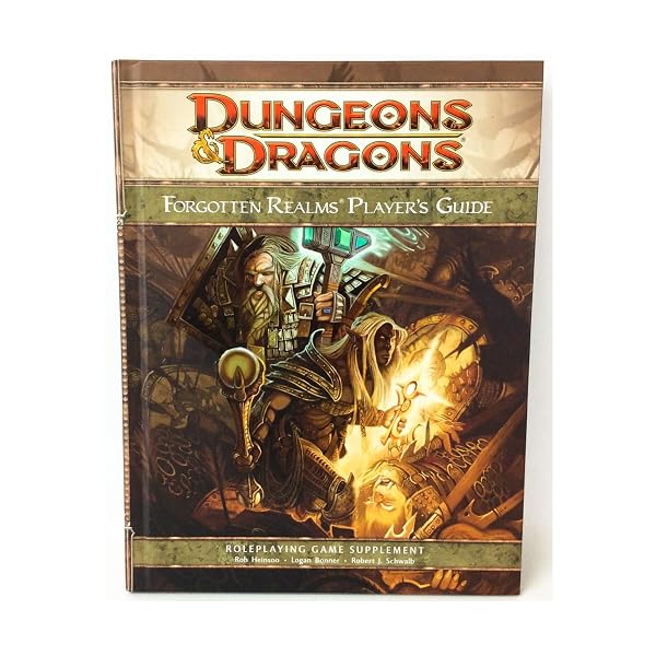 Cover of Dungeons & Dragons: Forgotten Realms Player's Guide- Roleplaying Game Supplement