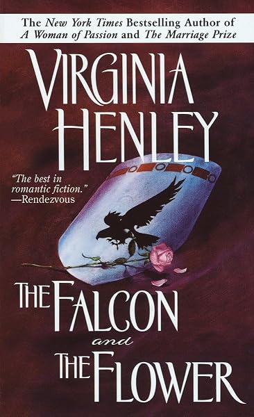 Cover of The Falcon and the Flower (Medieval Plantagenet Trilogy)