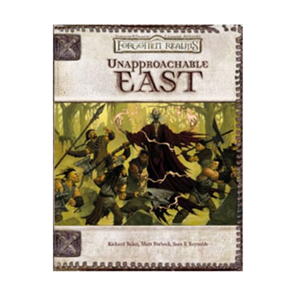 Cover of Unapproachable East (Dungeons & Dragons d20 3.0 Fantasy Roleplaying, Forgotten Realms Setting)