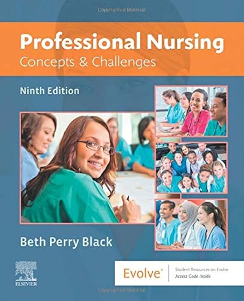 Cover of Professional Nursing: Concepts & Challenges Black PhD RN FAAN, Beth